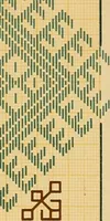 Picture 175 of 406 from Mordvalaisten pukuja kuoseja. Trachten und Muster der Mordvinen (1896), leaf 356