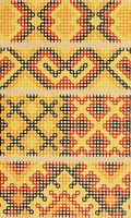 Picture 183 of 406 from Mordvalaisten pukuja kuoseja. Trachten und Muster der Mordvinen (1896), leaf 366