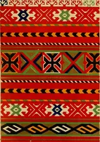 Picture 199 of 406 from Mordvalaisten pukuja kuoseja. Trachten und Muster der Mordvinen (1896), leaf 384