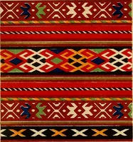 Picture 204 of 406 from Mordvalaisten pukuja kuoseja. Trachten und Muster der Mordvinen (1896), leaf 386