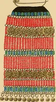 Picture 221 of 406 from Mordvalaisten pukuja kuoseja. Trachten und Muster der Mordvinen (1896), leaf 404