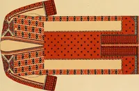 Picture 295 of 406 from Mordvalaisten pukuja kuoseja. Trachten und Muster der Mordvinen (1896), leaf 478