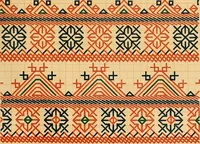 Picture 303 of 406 from Mordvalaisten pukuja kuoseja. Trachten und Muster der Mordvinen (1896), leaf 486
