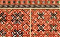 Picture 309 of 406 from Mordvalaisten pukuja kuoseja. Trachten und Muster der Mordvinen (1896), leaf 494