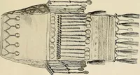 An illustration from Mordvalaisten pukuja kuoseja. Trachten und Muster der Mordvinen (1896)