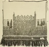 An illustration from Mordvalaisten pukuja kuoseja. Trachten und Muster der Mordvinen (1896)