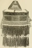 An illustration from Mordvalaisten pukuja kuoseja. Trachten und Muster der Mordvinen (1896)