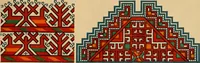 Picture 360 of 406 from Mordvalaisten pukuja kuoseja. Trachten und Muster der Mordvinen (1896), leaf 564