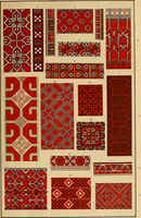Picture 367 of 406 from Mordvalaisten pukuja kuoseja. Trachten und Muster der Mordvinen (1896), leaf 572