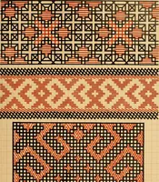 Picture 370 of 406 from Mordvalaisten pukuja kuoseja. Trachten und Muster der Mordvinen (1896), leaf 578