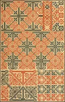 Picture 388 of 406 from Mordvalaisten pukuja kuoseja. Trachten und Muster der Mordvinen (1896), leaf 596
