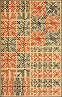 Picture 389 of 406 from Mordvalaisten pukuja kuoseja. Trachten und Muster der Mordvinen (1896), leaf 598