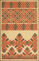 Picture 393 of 406 from Mordvalaisten pukuja kuoseja. Trachten und Muster der Mordvinen (1896), leaf 602