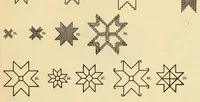 An illustration from Mordvalaisten pukuja ja kuoseja. Trachten und Muster der Mordvinen (1896)