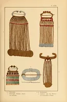 An illustration from Mordvalaisten pukuja ja kuoseja. Trachten und Muster der Mordvinen (1896)