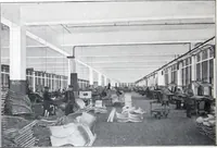 An illustration from "More Light: The Modern Well-lighted Plant is the "Barreled Sunlight" Plant (1921)