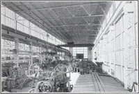 An illustration from "More Light: The Modern Well-lighted Plant is the "Barreled Sunlight" Plant (1921)