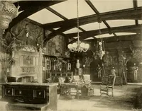 An illustration from More famous homes of Great Britain and their stories (1902)
