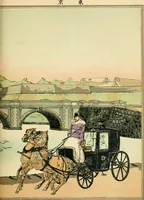 An illustration from More queer things about Japan (1904)