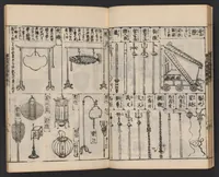 An illustration from Morokoshi kinmō zui (1854)