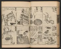 An illustration from Morokoshi kinmō zui (1854)