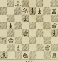 An illustration from Morphy's games of chess, and Frere's problem tournament (1859)