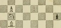 An illustration from Morphy's games of chess, and Frere's problem tournament (1859)