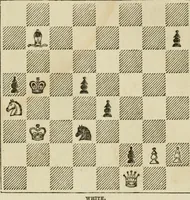 An illustration from Morphy's games of chess, and Frere's problem tournament (1859)