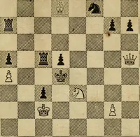 An illustration from Morphy's games of chess, and Frere's problem tournament (1859)