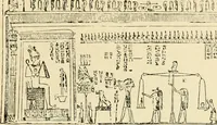 An illustration from Moses and the monuments : light from archaeology on Pentateuchal times (1920)