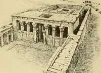 An illustration from Moses and the monuments : light from archaeology on Pentateuchal times (1920)