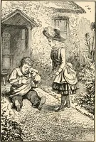 An illustration from Mother Bunch : a story for boys and girls (1885)