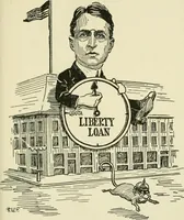 An illustration from Mother Goose comes to Portland; (1918)