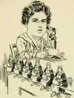 An illustration from Mother Goose comes to Portland; (1918)