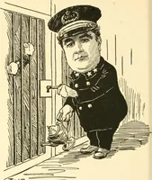 An illustration from Mother Goose comes to Portland; (1918)