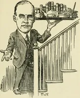 An illustration from Mother Goose comes to Portland; (1918)