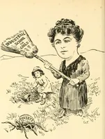 An illustration from Mother Goose comes to Portland; (1918)