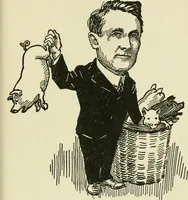 An illustration from Mother Goose comes to Portland; (1918)