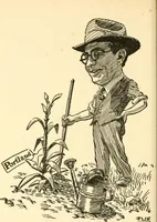 An illustration from Mother Goose comes to Portland; (1918)