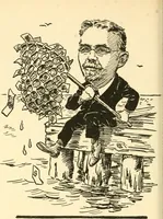 An illustration from Mother Goose comes to Portland; (1918)