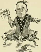 An illustration from Mother Goose comes to Portland; (1918)