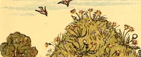 An illustration from Mother Goose , or The old nursery rhymes (1890)