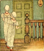 An illustration from Mother Goose , or The old nursery rhymes (1890)