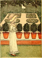 An illustration from Mother Goose , or The old nursery rhymes (1890)