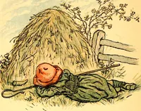 An illustration from Mother Goose , or The old nursery rhymes (1890)