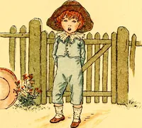 An illustration from Mother Goose , or The old nursery rhymes (1890)