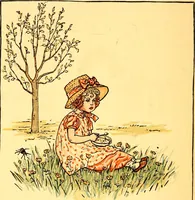 An illustration from Mother Goose , or The old nursery rhymes (1890)