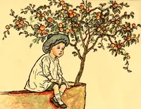 An illustration from Mother Goose , or The old nursery rhymes (1890)