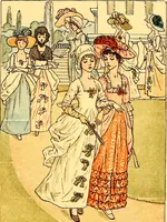 An illustration from Mother Goose , or The old nursery rhymes (1890)