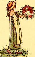 An illustration from Mother Goose , or The old nursery rhymes (1890)